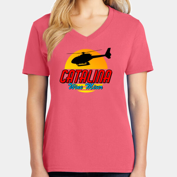 Ladies V-Neck Tee Thumbnail